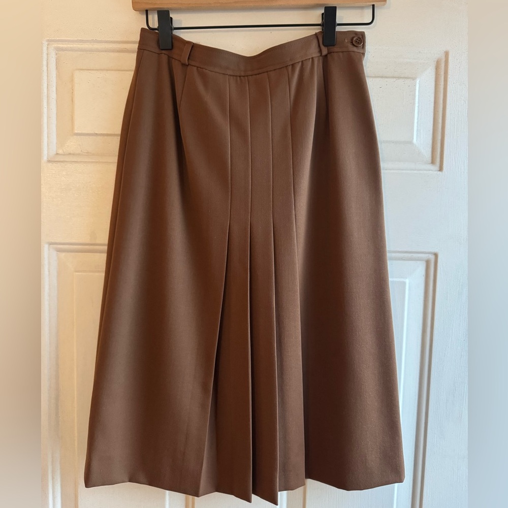 Vintage Valentino Pleated Skirt